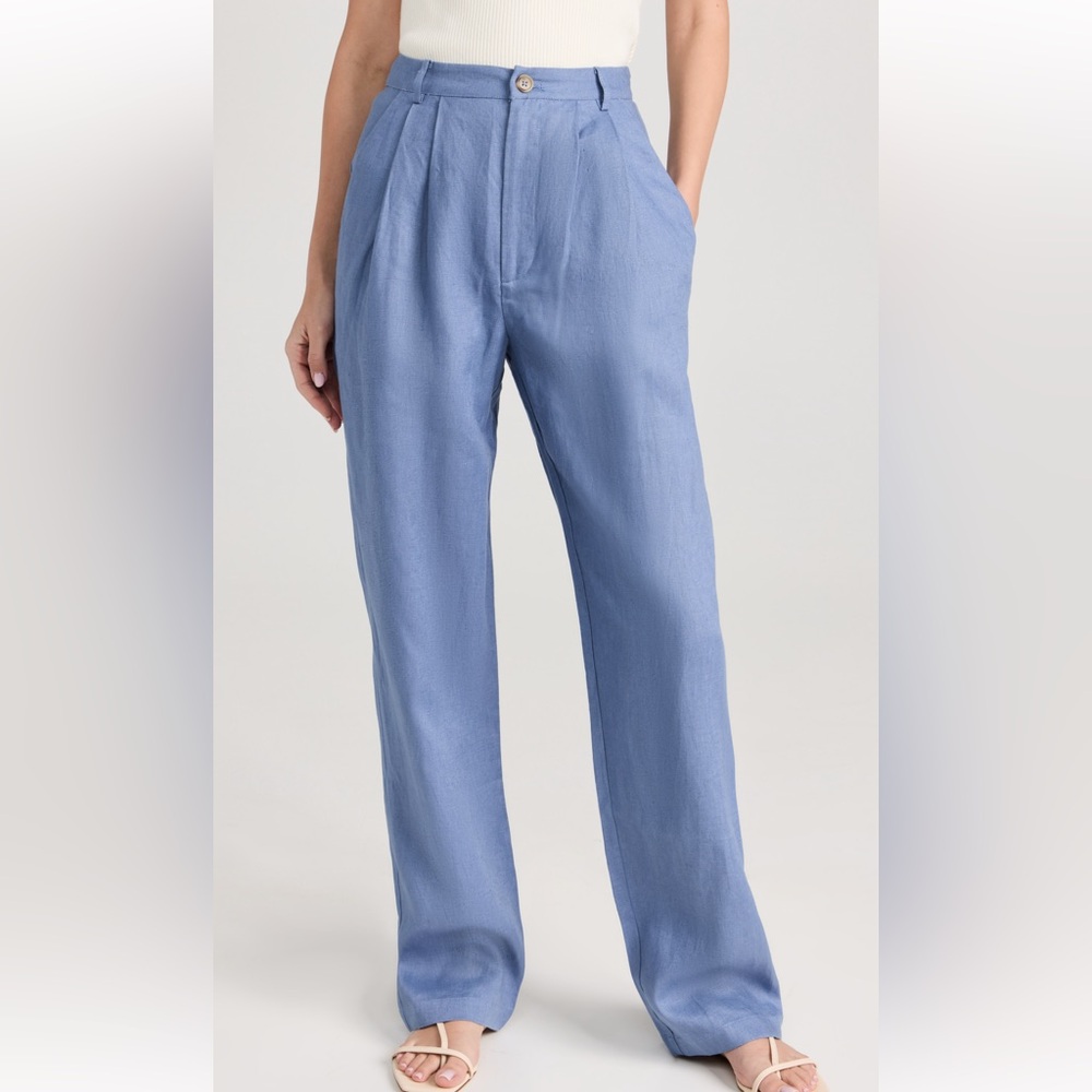 Reformation Mason Linen Pants